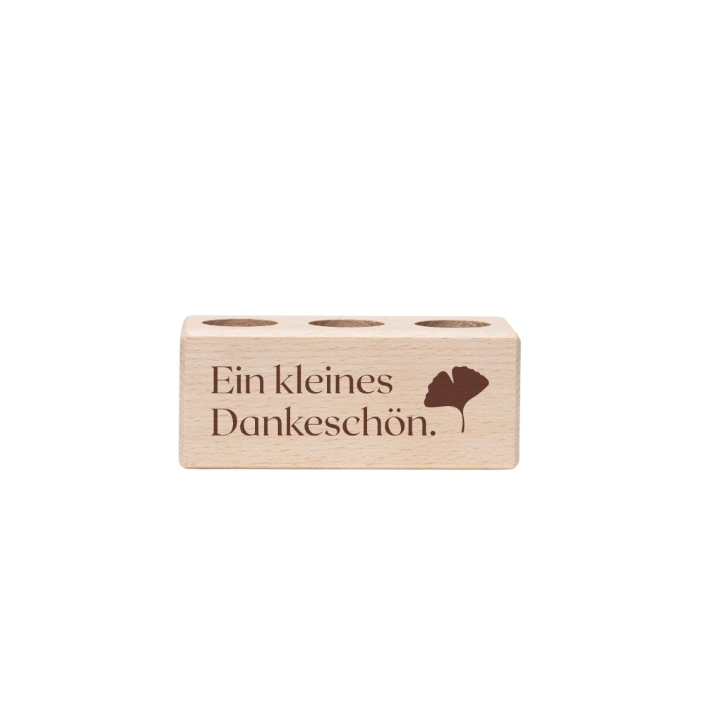 3er Tee-Ständer Ein kleines Dankeschön