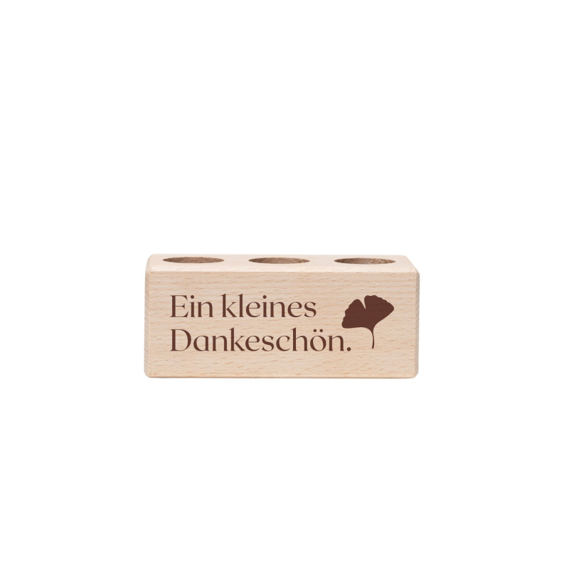 3er Tee-Ständer Ein kleines Dankeschön